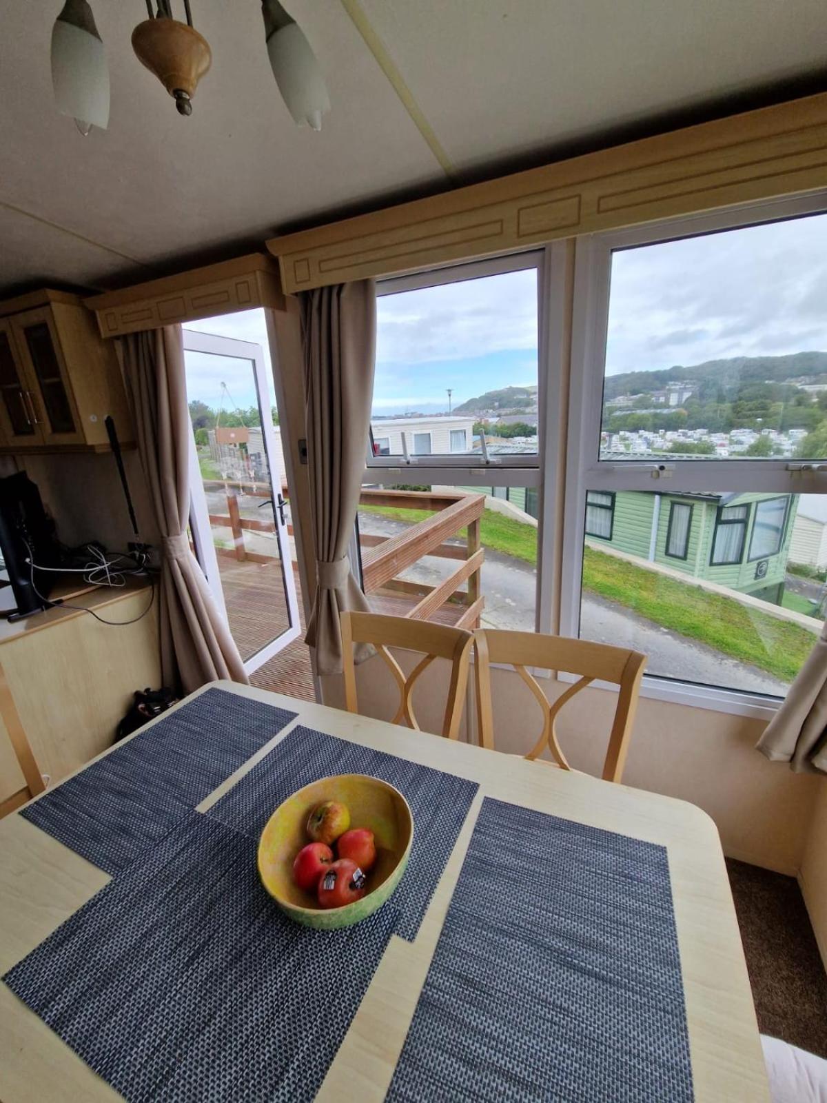 Haven On The Hill 2 Bed Caravan With Town Views Of Aberystwyth F7 外观 照片