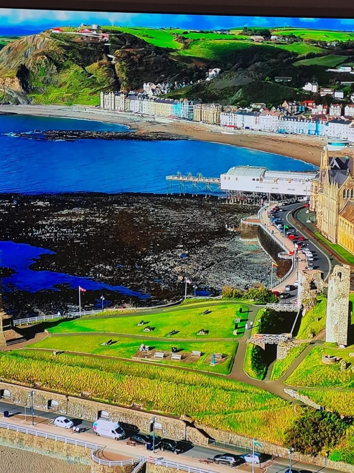 Haven On The Hill 2 Bed Caravan With Town Views Of Aberystwyth F7 外观 照片
