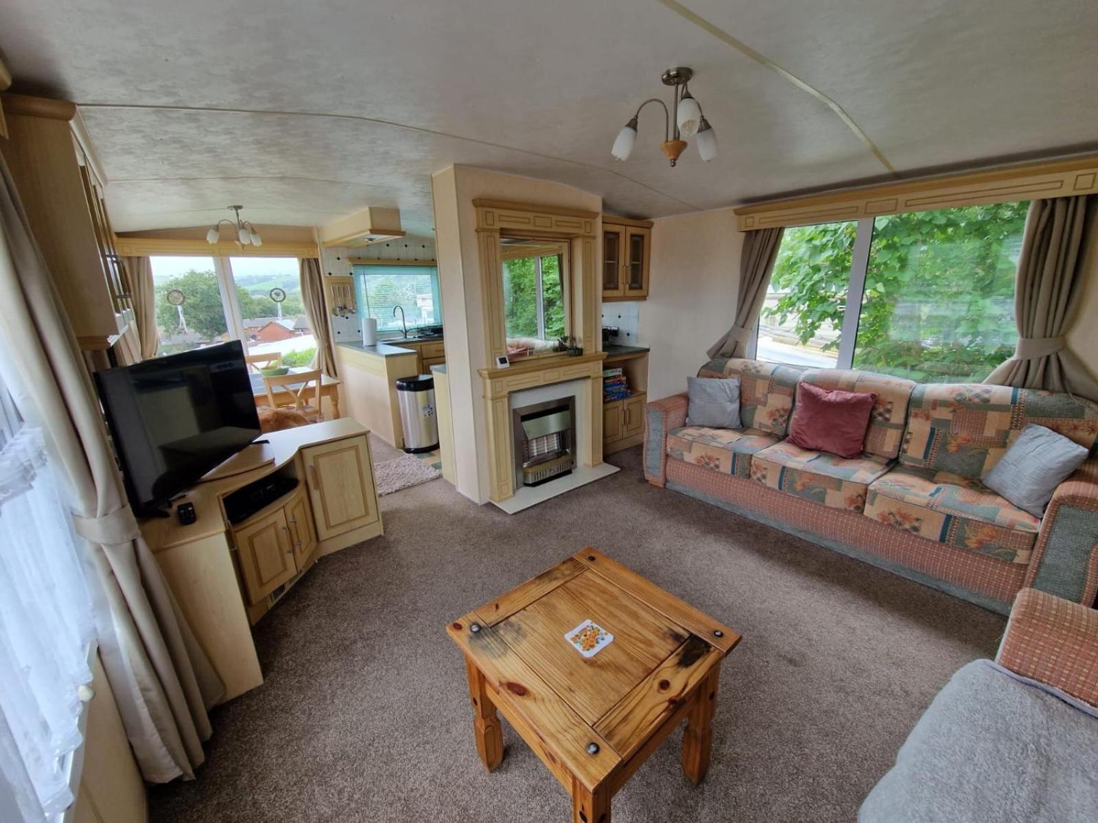 Haven On The Hill 2 Bed Caravan With Town Views Of Aberystwyth F7 外观 照片