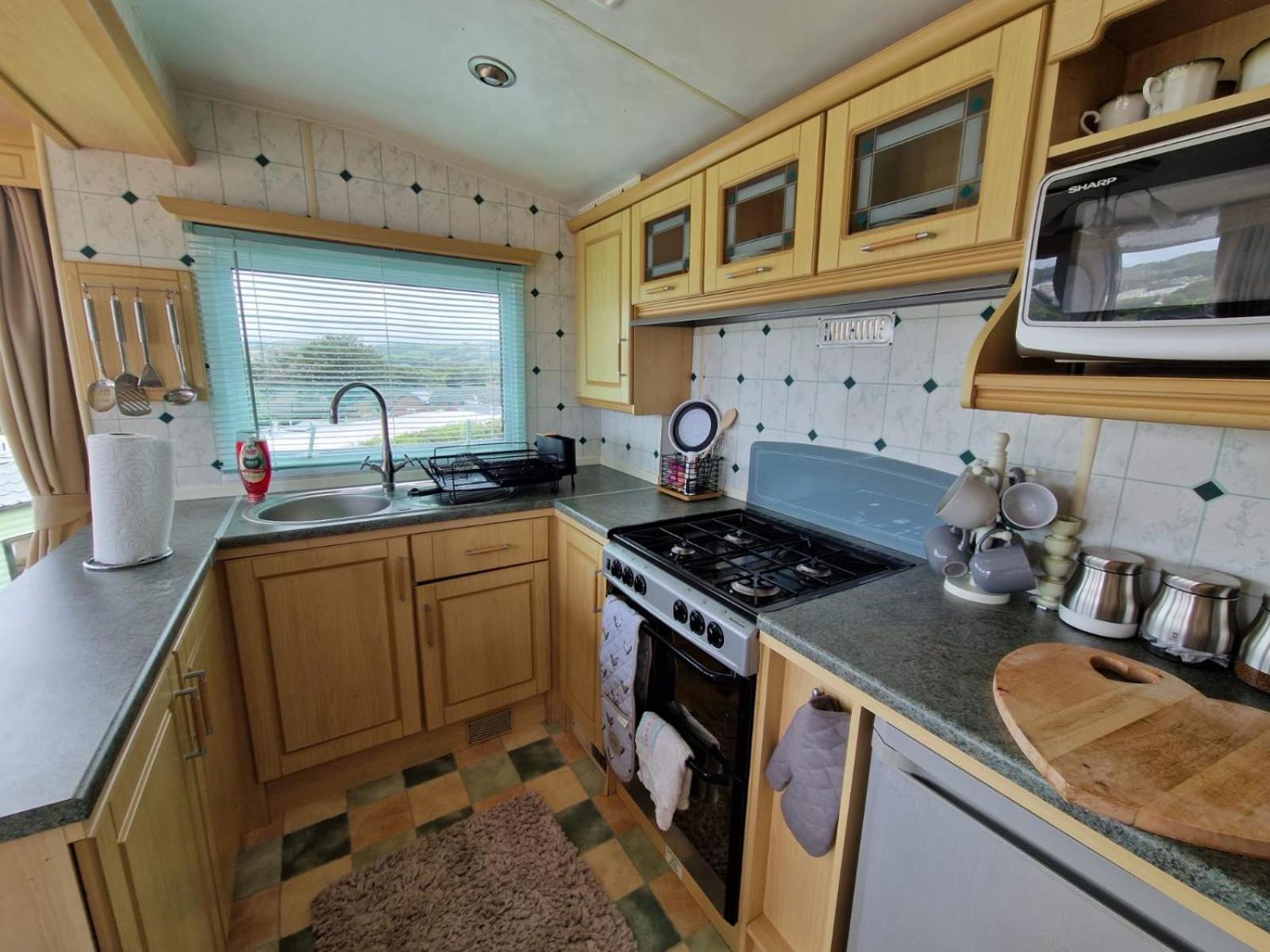 Haven On The Hill 2 Bed Caravan With Town Views Of Aberystwyth F7 外观 照片