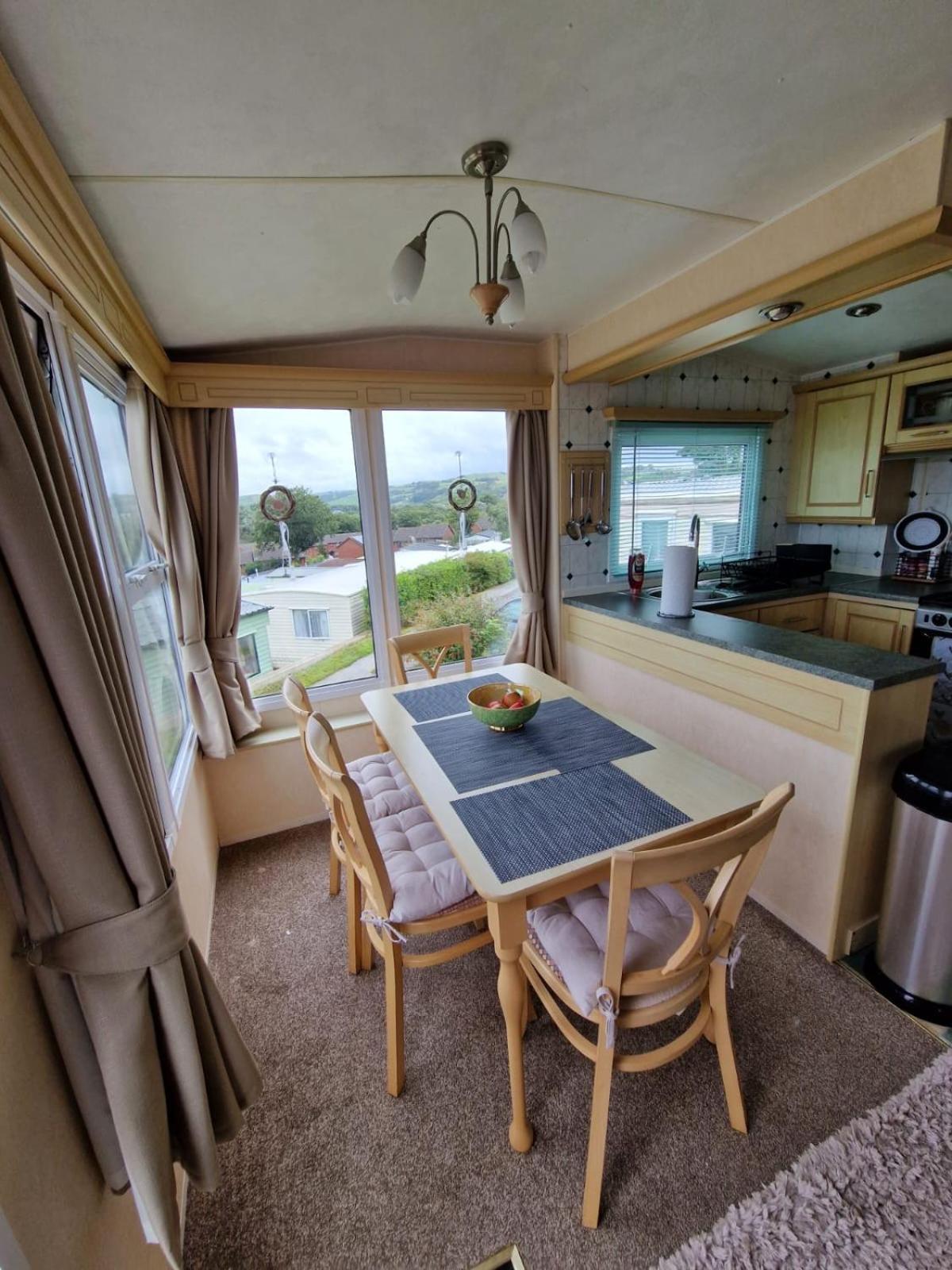Haven On The Hill 2 Bed Caravan With Town Views Of Aberystwyth F7 外观 照片