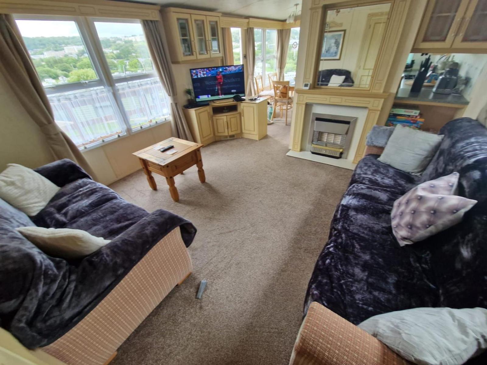 Haven On The Hill 2 Bed Caravan With Town Views Of Aberystwyth F7 外观 照片