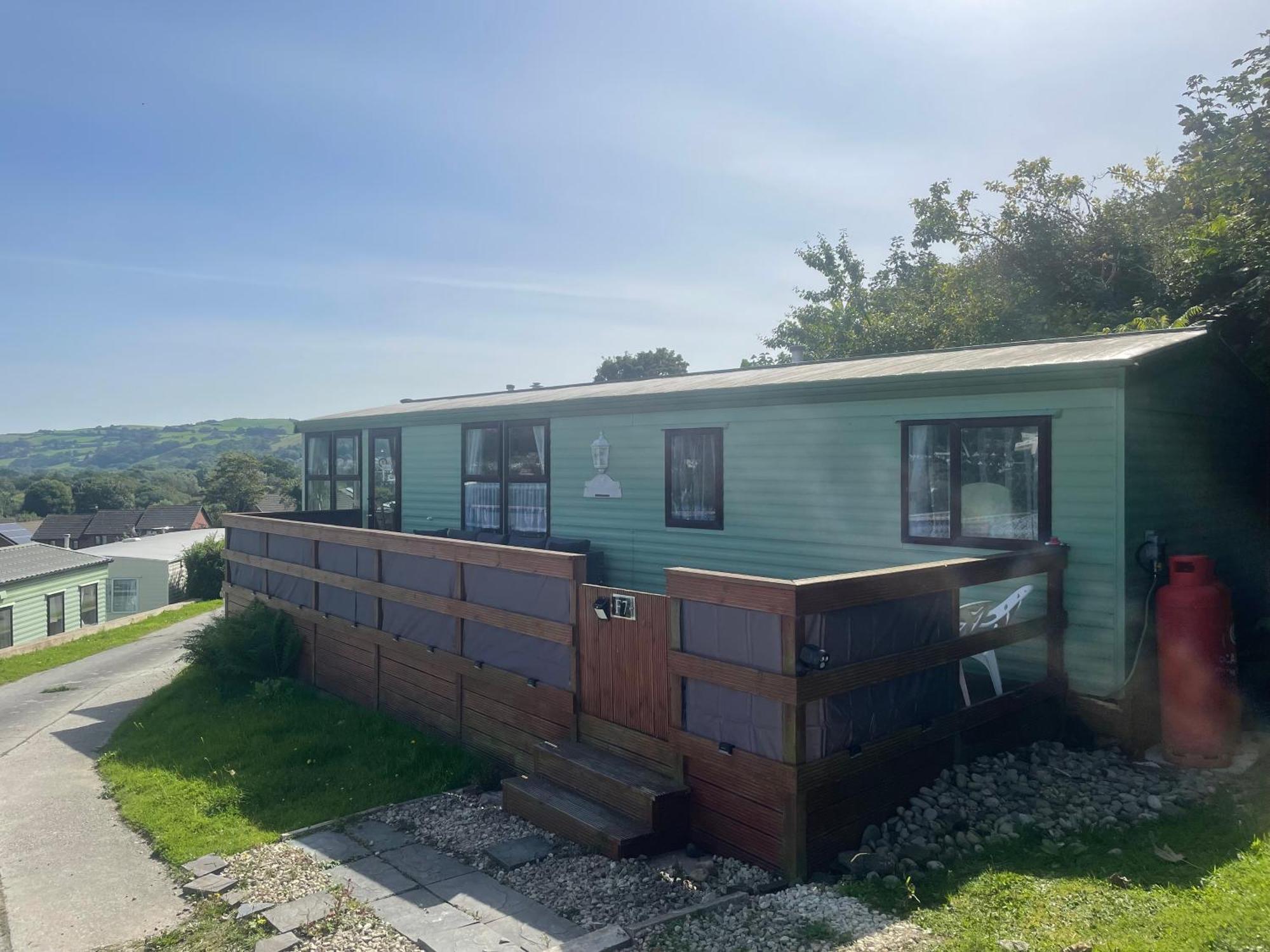 Haven On The Hill 2 Bed Caravan With Town Views Of Aberystwyth F7 外观 照片