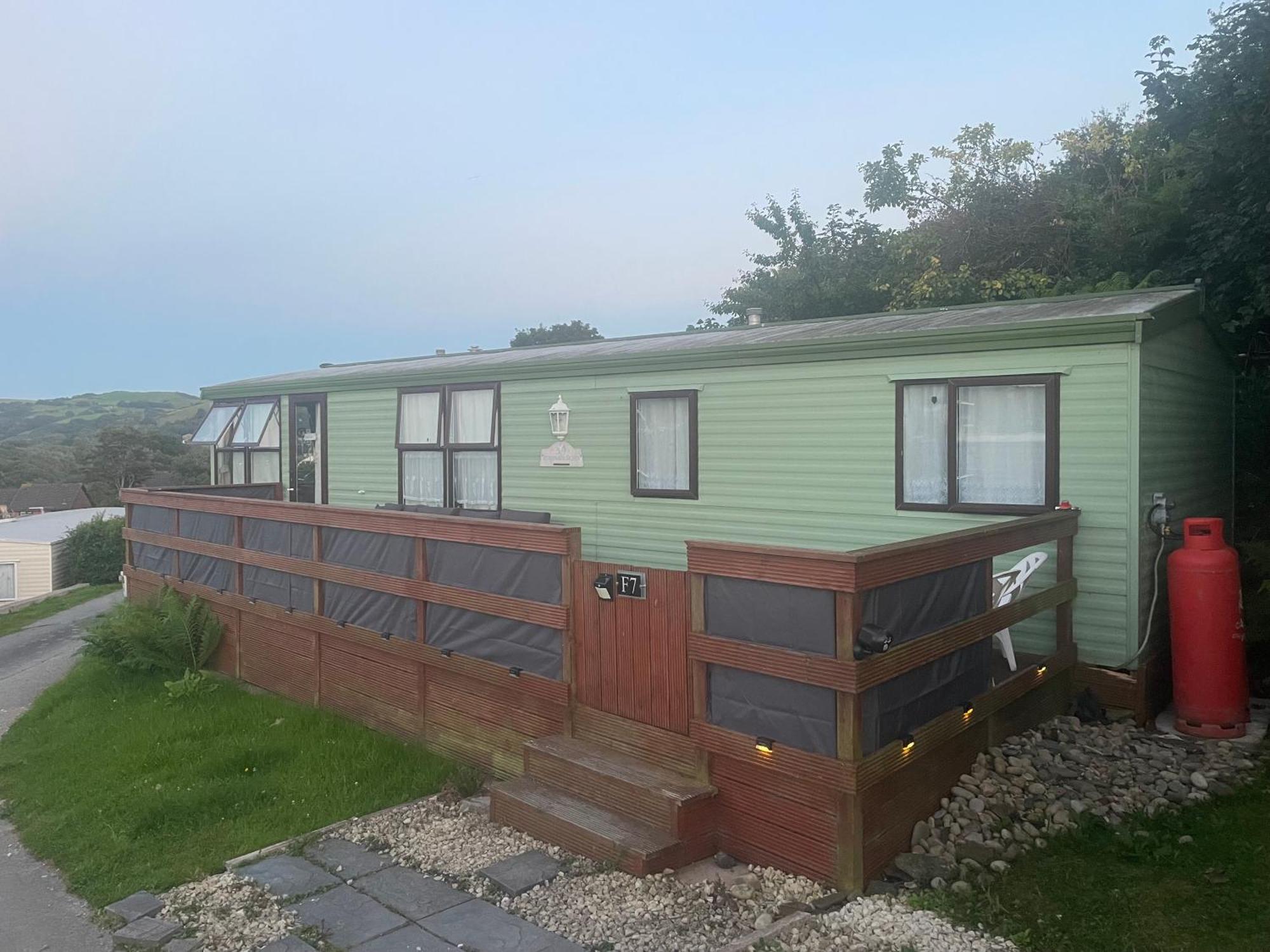 Haven On The Hill 2 Bed Caravan With Town Views Of Aberystwyth F7 外观 照片