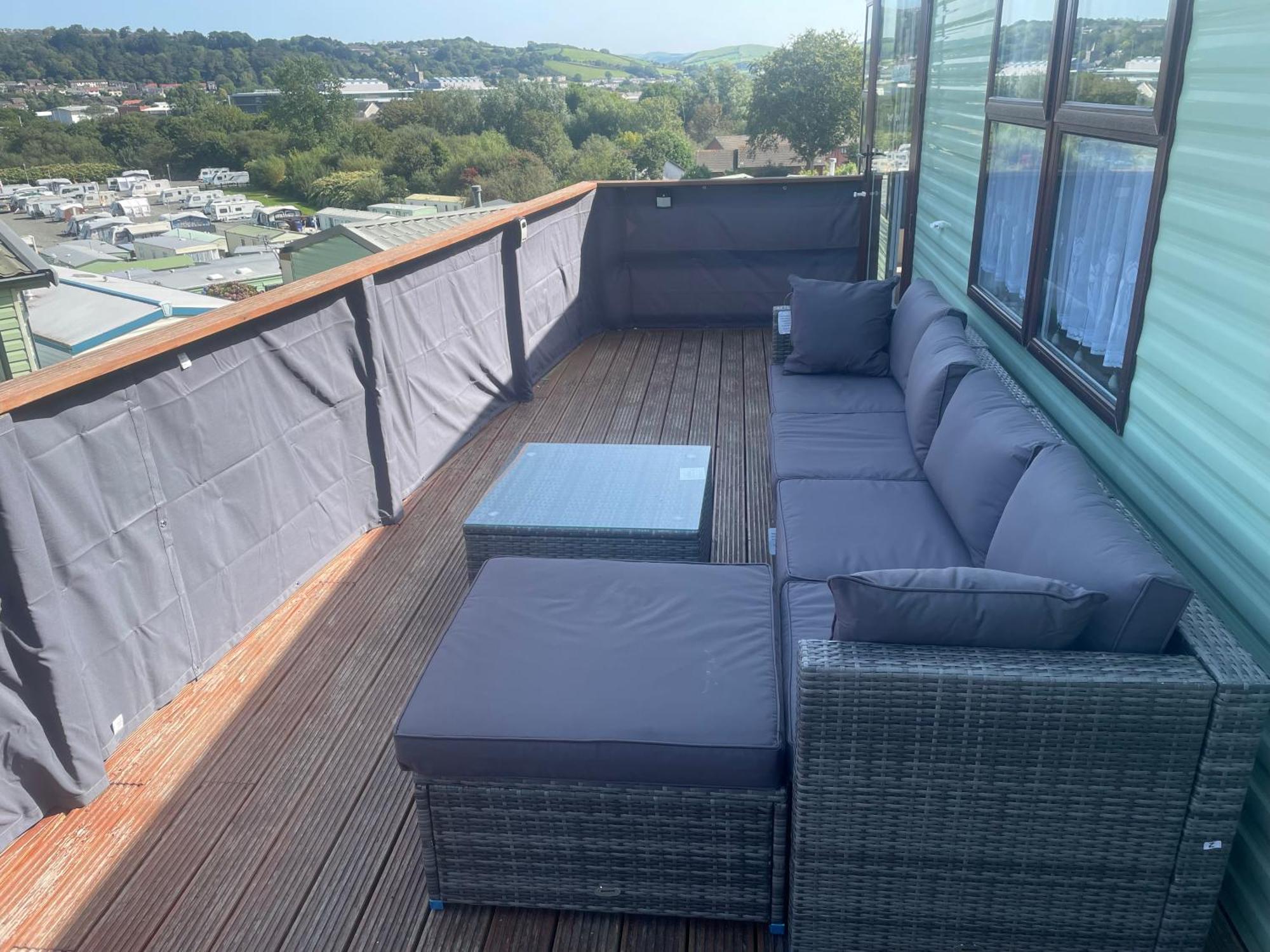Haven On The Hill 2 Bed Caravan With Town Views Of Aberystwyth F7 外观 照片