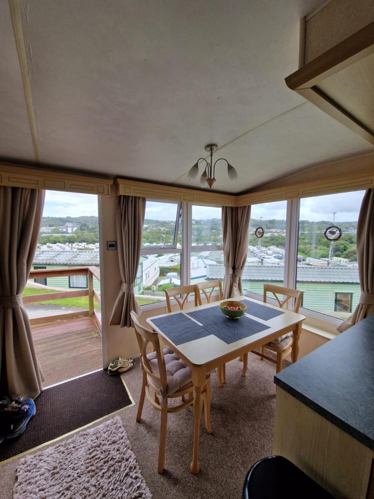 Haven On The Hill 2 Bed Caravan With Town Views Of Aberystwyth F7 外观 照片