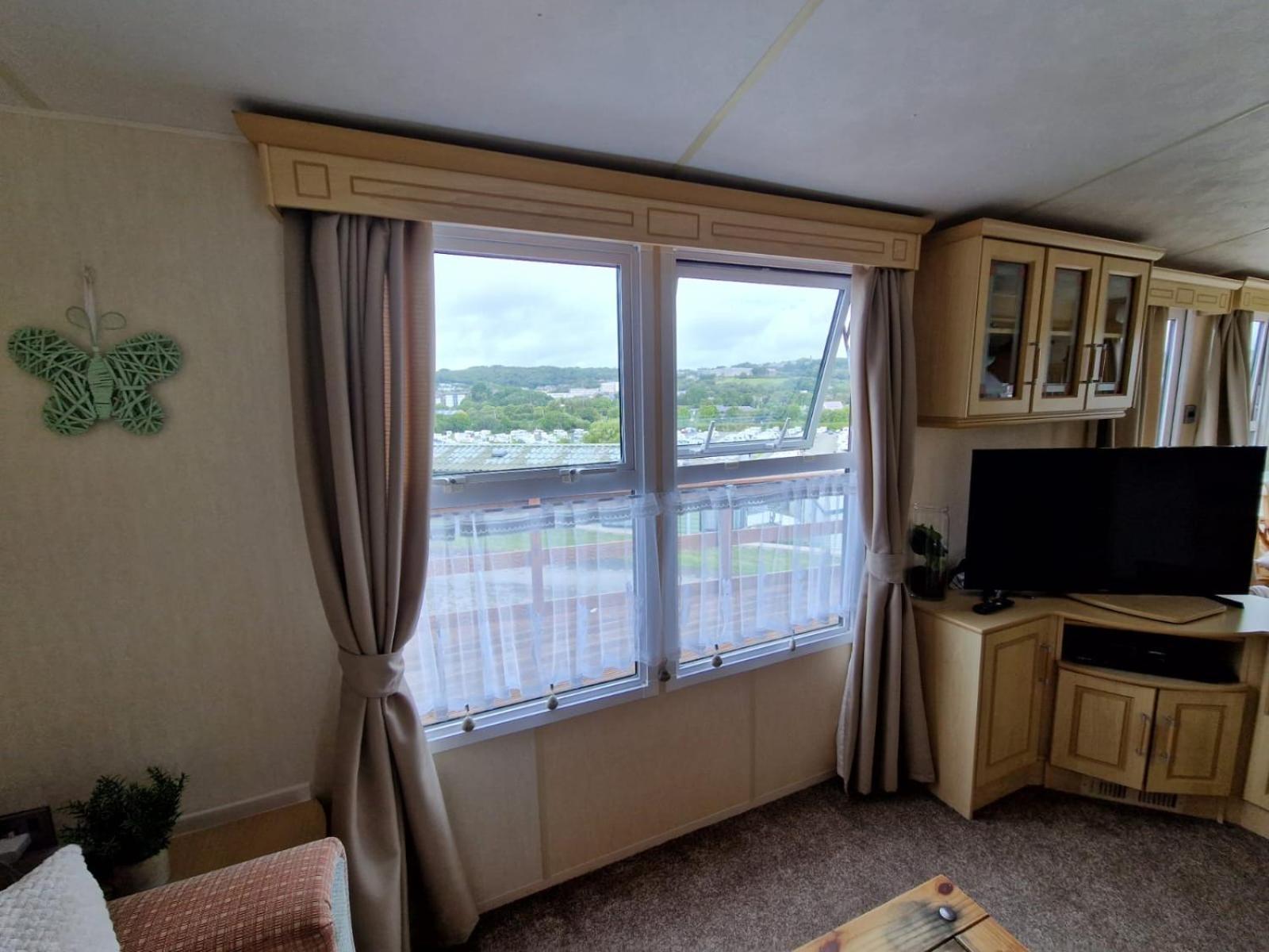 Haven On The Hill 2 Bed Caravan With Town Views Of Aberystwyth F7 外观 照片