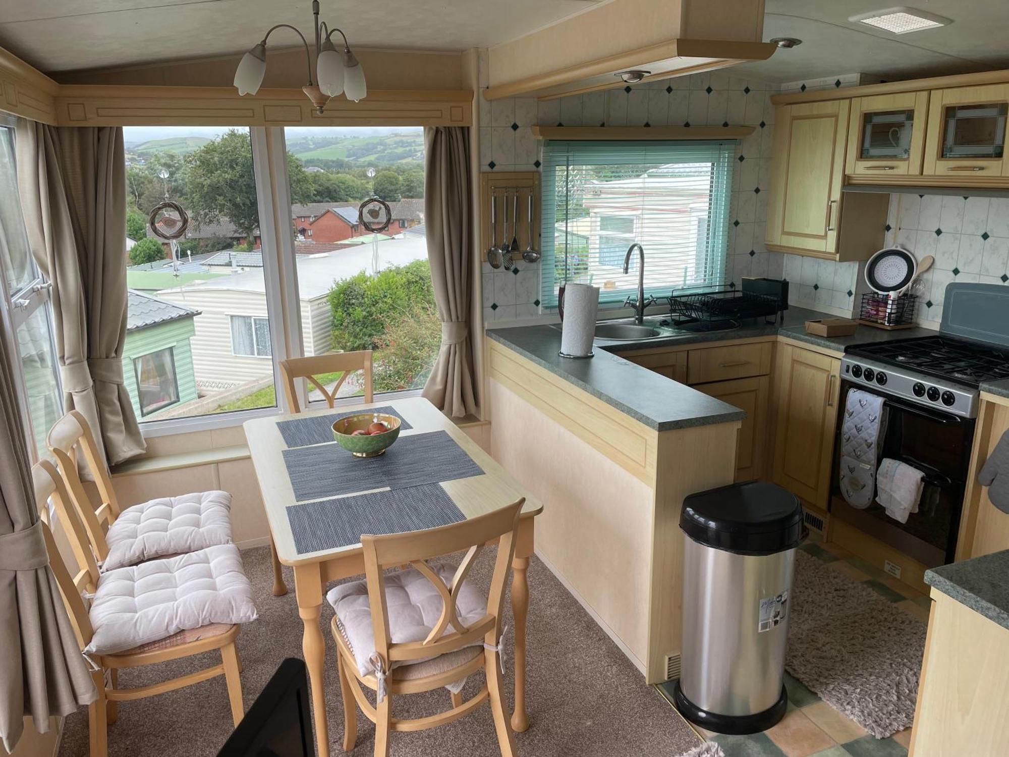 Haven On The Hill 2 Bed Caravan With Town Views Of Aberystwyth F7 外观 照片
