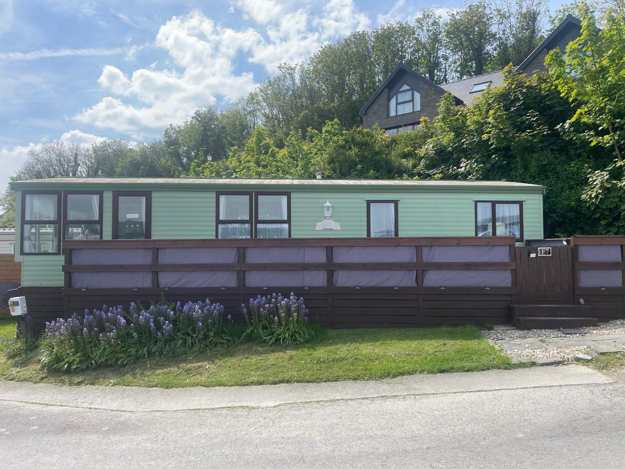 Haven On The Hill 2 Bed Caravan With Town Views Of Aberystwyth F7 外观 照片